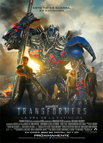 Transformers: Age of Extinction [DVD9] [Latino]