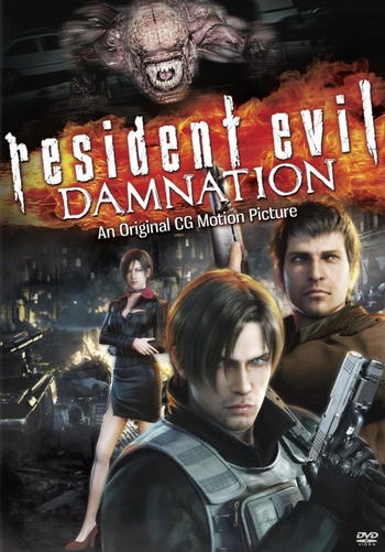 Resident evil damnation dvd